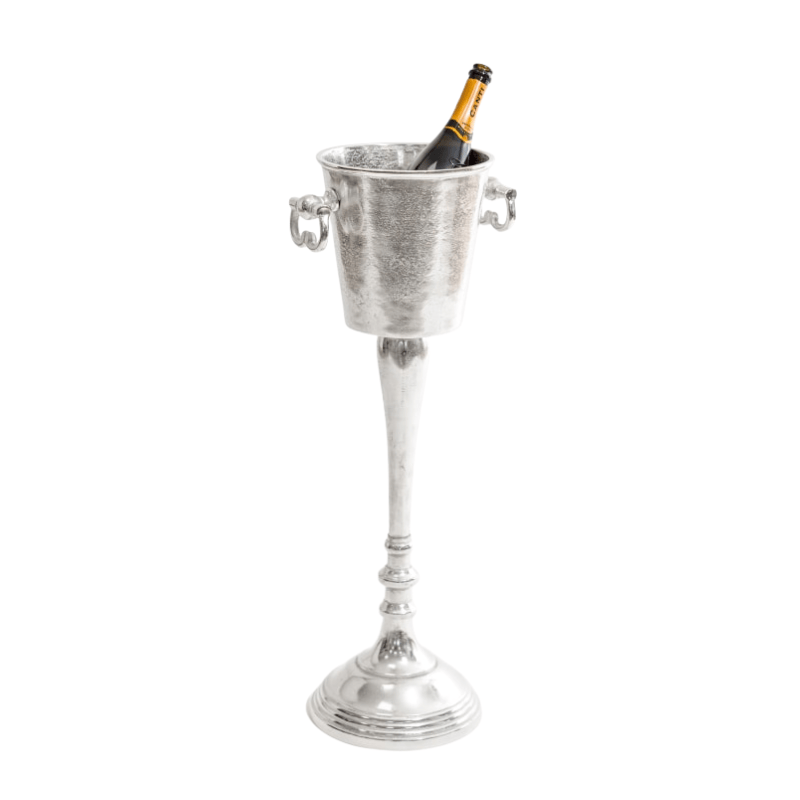 Champagne Bucket Cast Aluminium Floor Standing Champagne Bucket