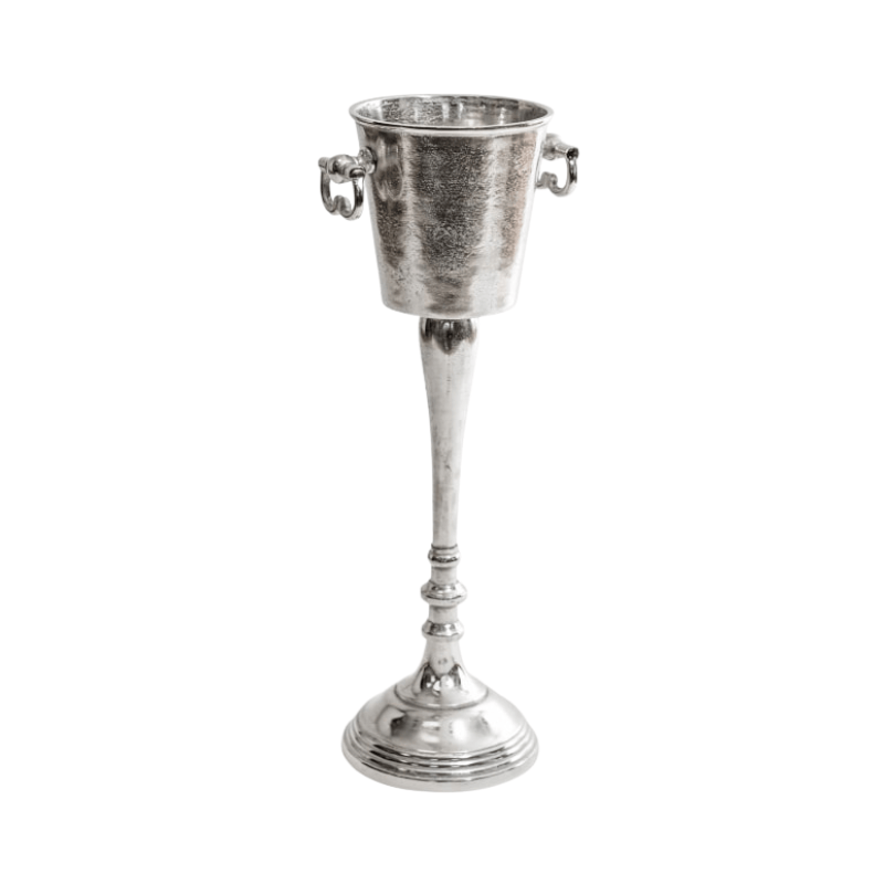 Champagne Bucket Cast Aluminium Floor Standing Champagne Bucket