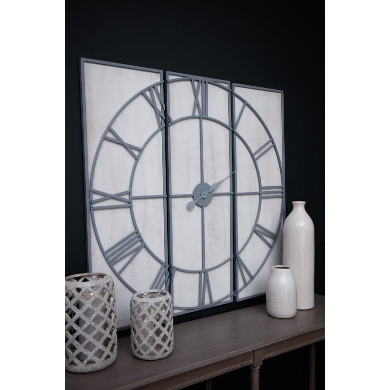 Clock Roza Panelled Wall Clock