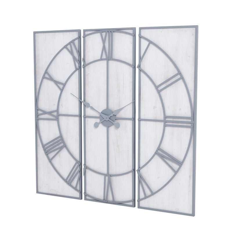 Clock Roza Panelled Wall Clock