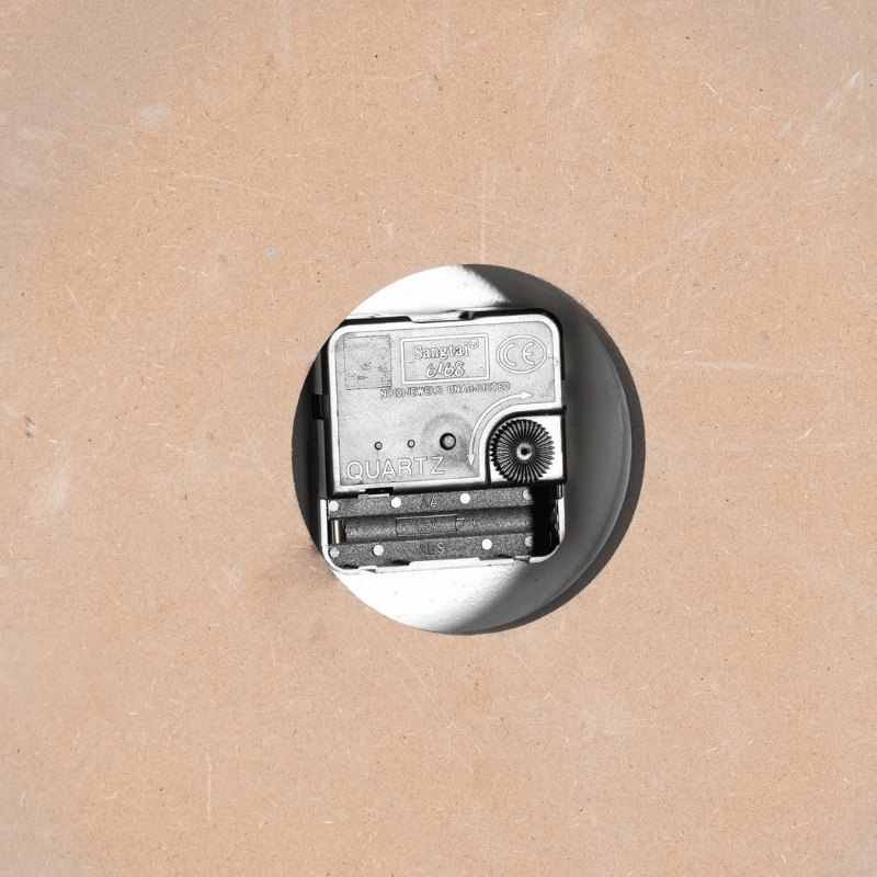 Clock Williston Grey Wall Clock