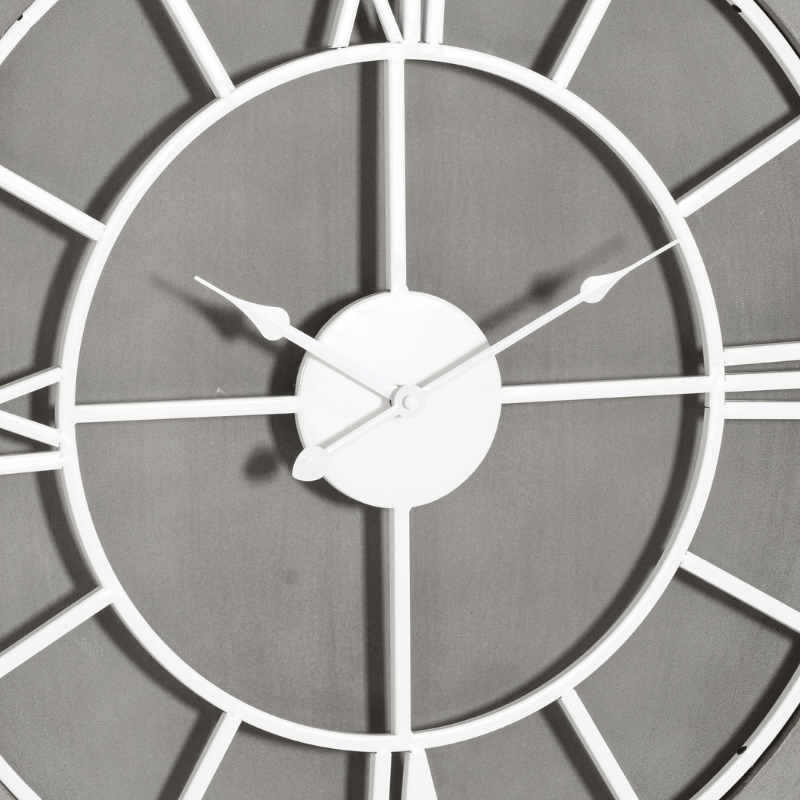Clock Williston Grey Wall Clock