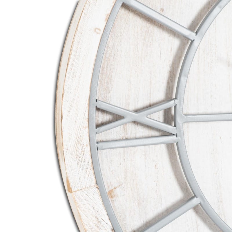 Clock Williston White Wall Clock