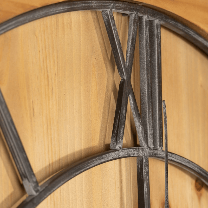 Clock Williston Wooden Wall Clock