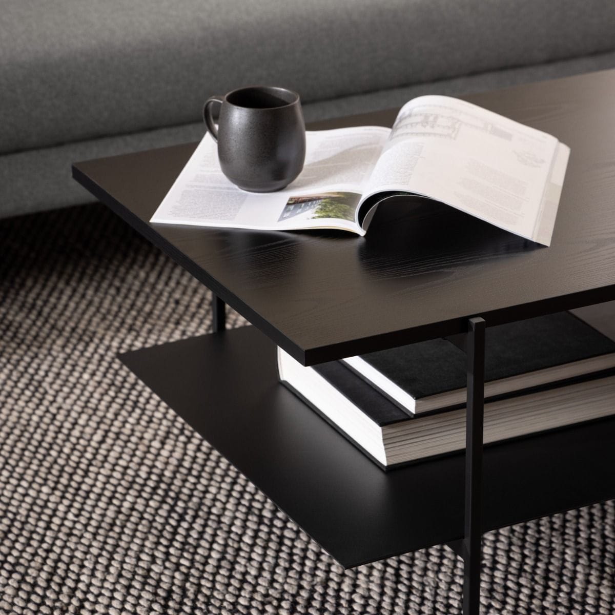 Coffee Table Angus Coffee Table in Black