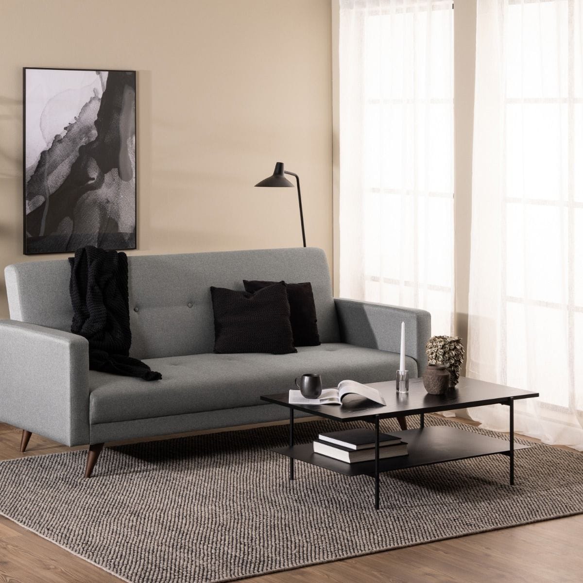 Coffee Table Angus Coffee Table in Black