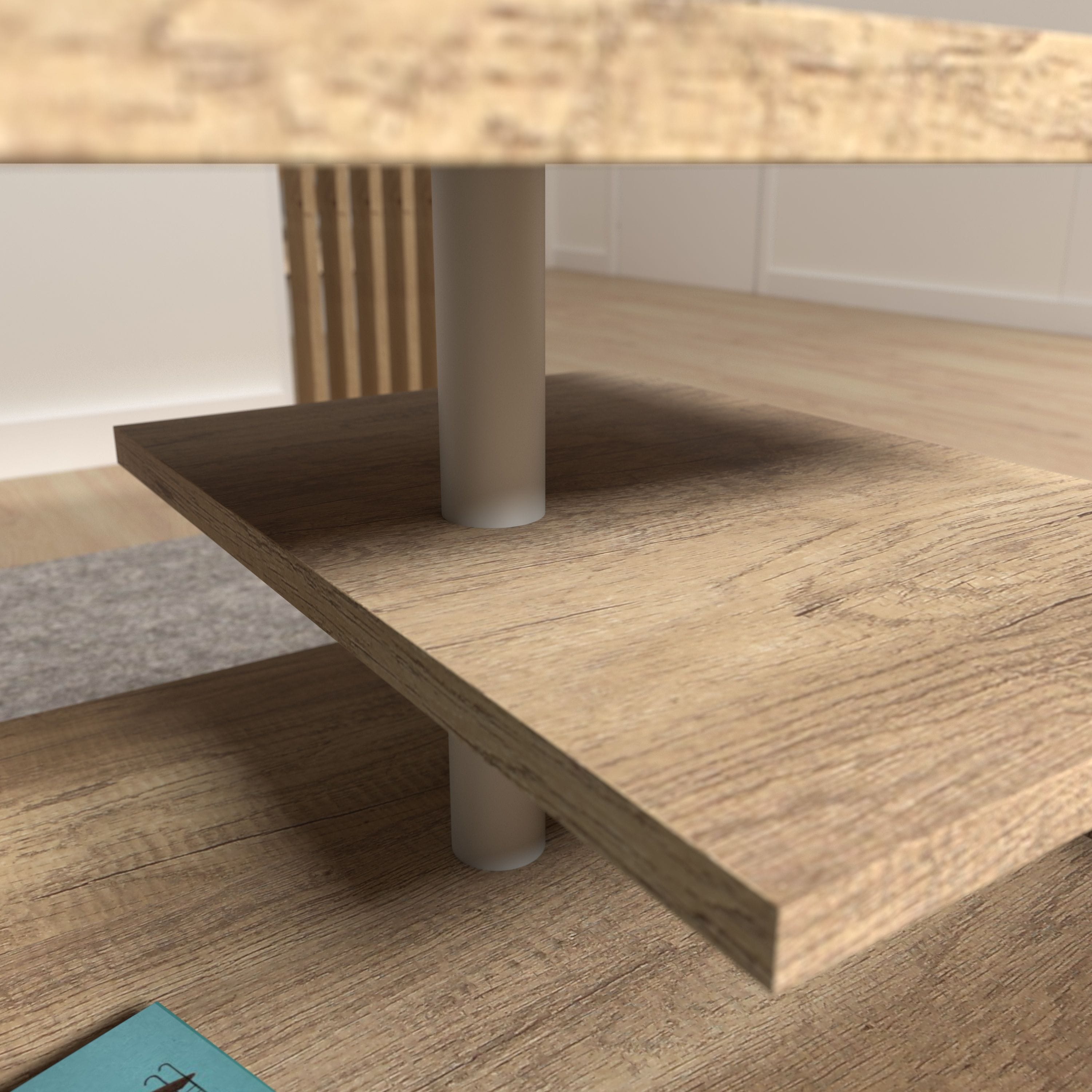 Coffee Table Bailey Coffee Table in Antique Oak