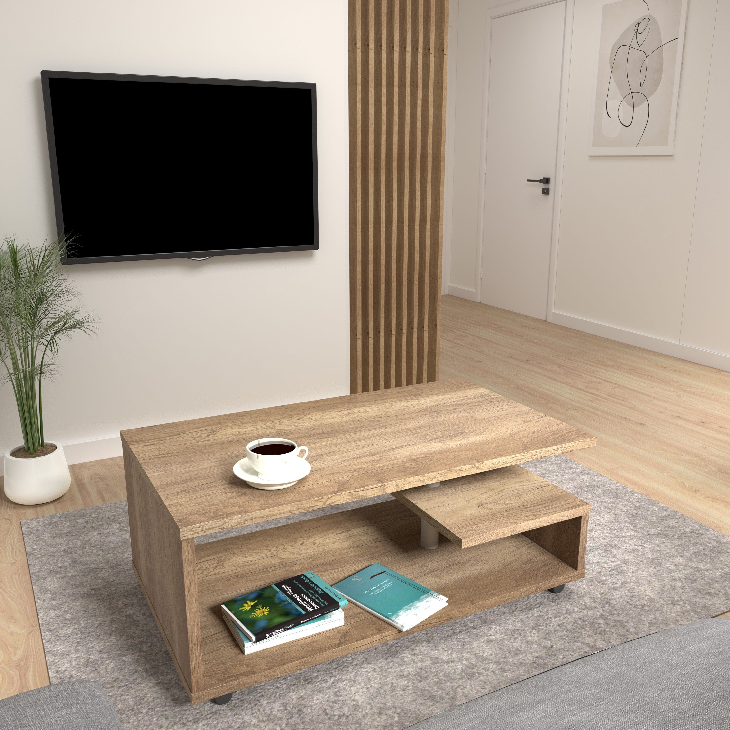 Coffee Table Bailey Coffee Table in Antique Oak