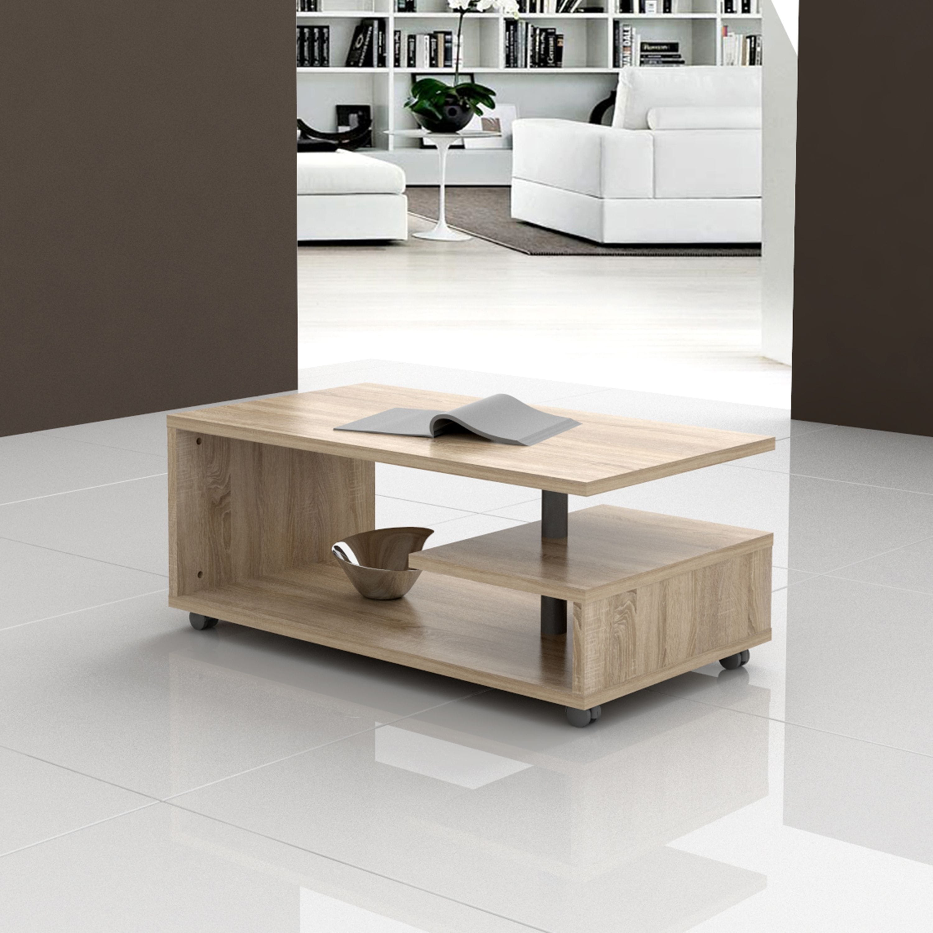 Coffee Table Bailey Coffee Table in Sonoma Oak