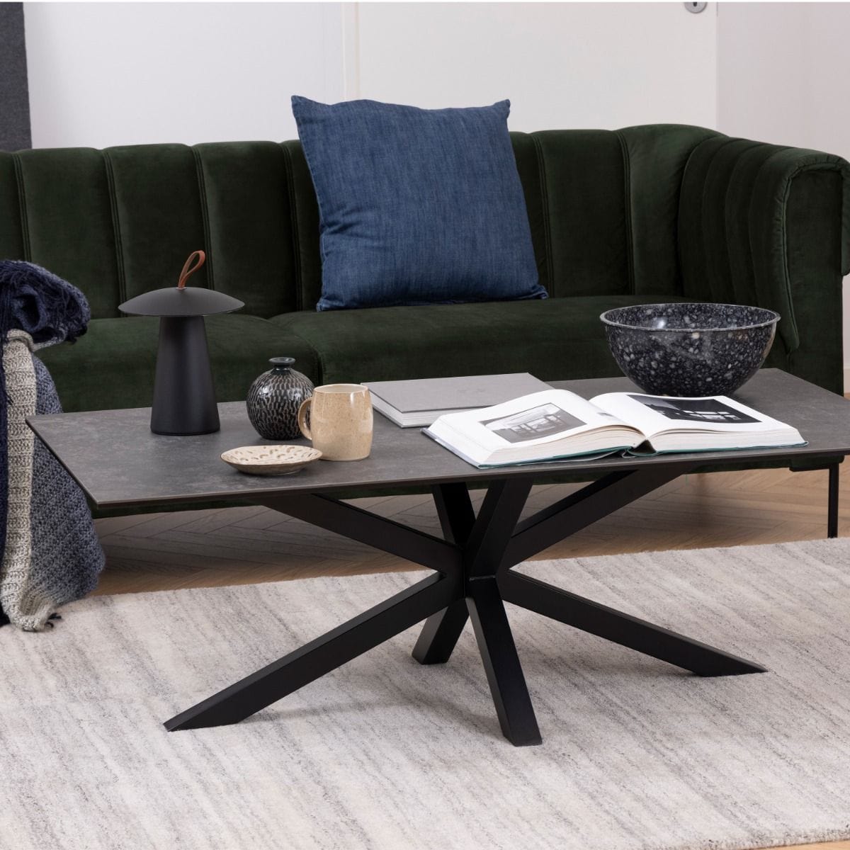 Coffee Table Heaven Coffee Table in Black