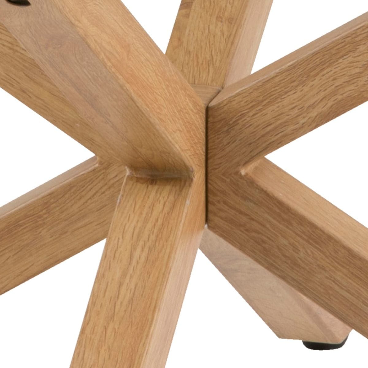 Coffee Table Heaven Round Coffee Table with Smoked Glass Top 82x40cm