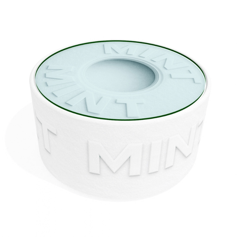 Coffee Table Mint Icon Upholstered Round Coffee Table