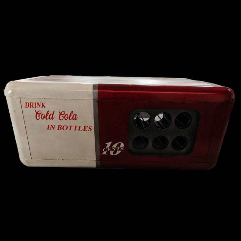 Coffee Table Retro Soda Bar Coffee Table – Antique Red & Cream