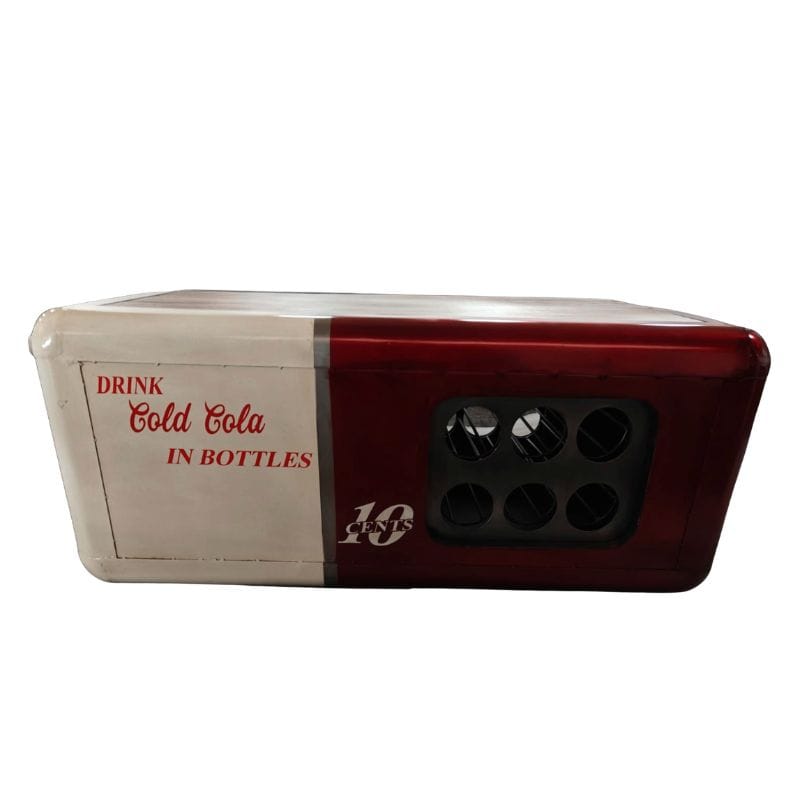 Coffee Table Retro Soda Bar Coffee Table – Antique Red & Cream