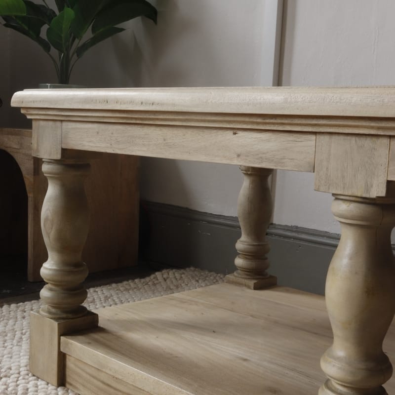 Coffee Table Vintage Coffee Table with Shelf
