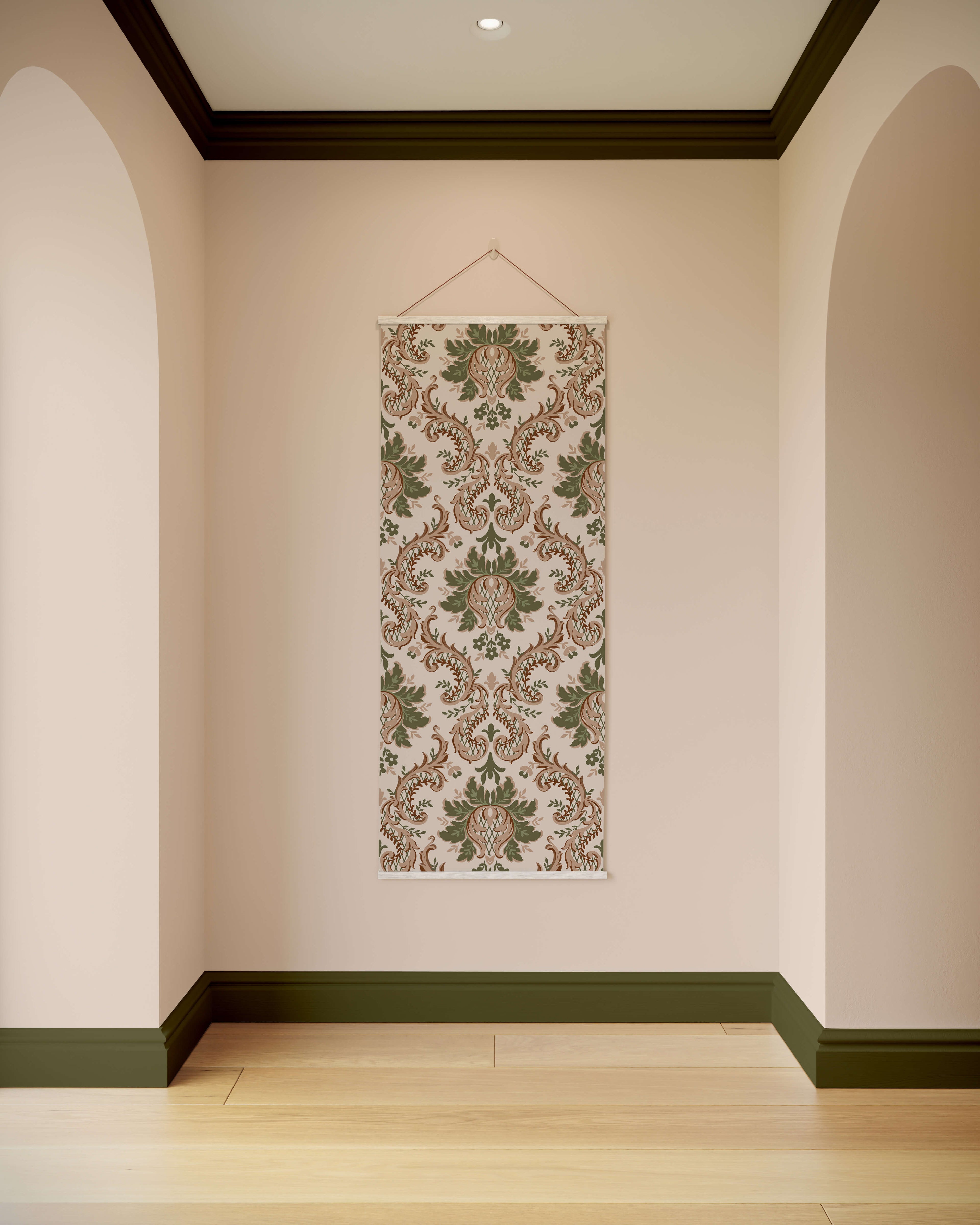 Ornate Damask Tapestry