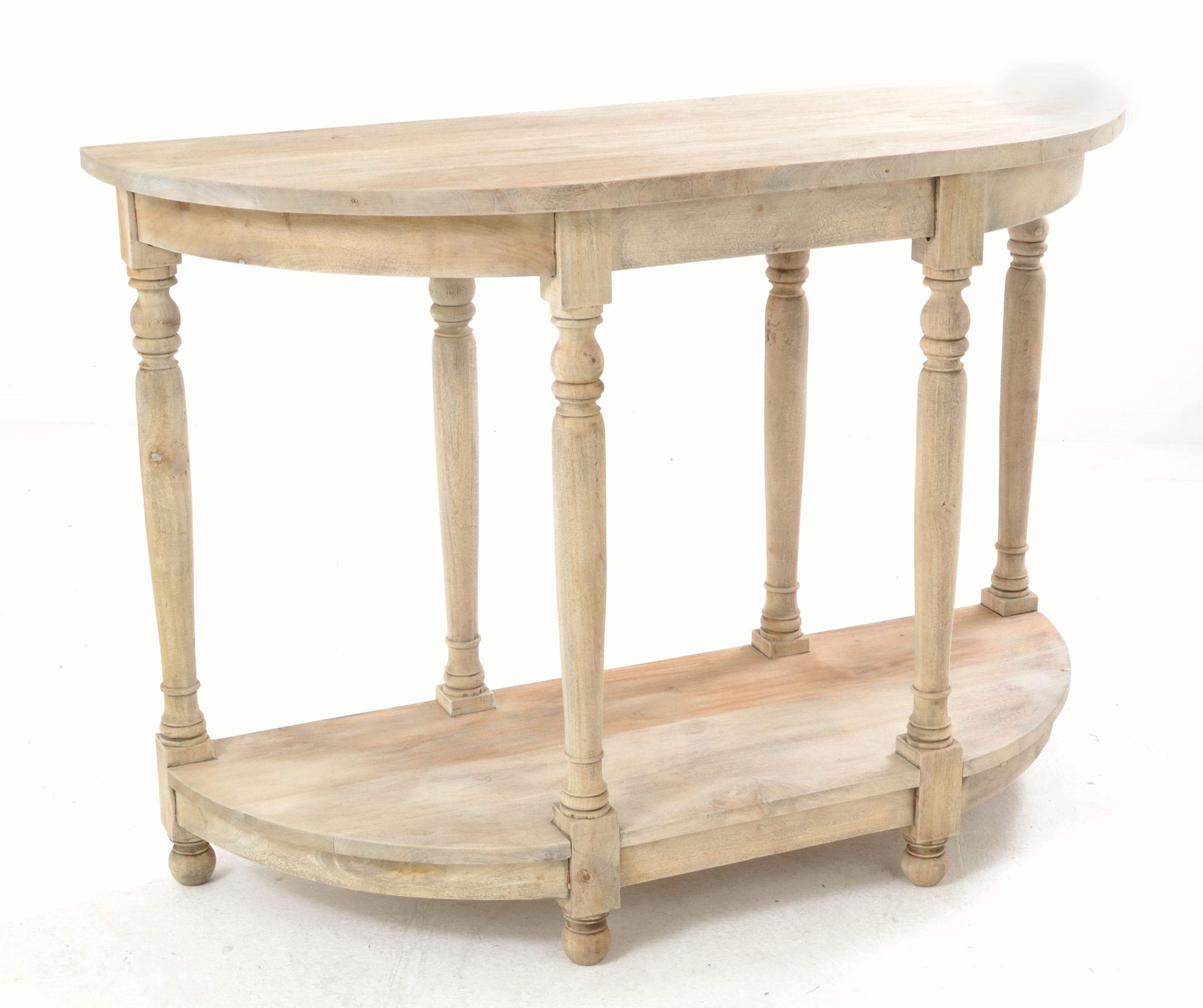 Console Table Demilune Small Console Table