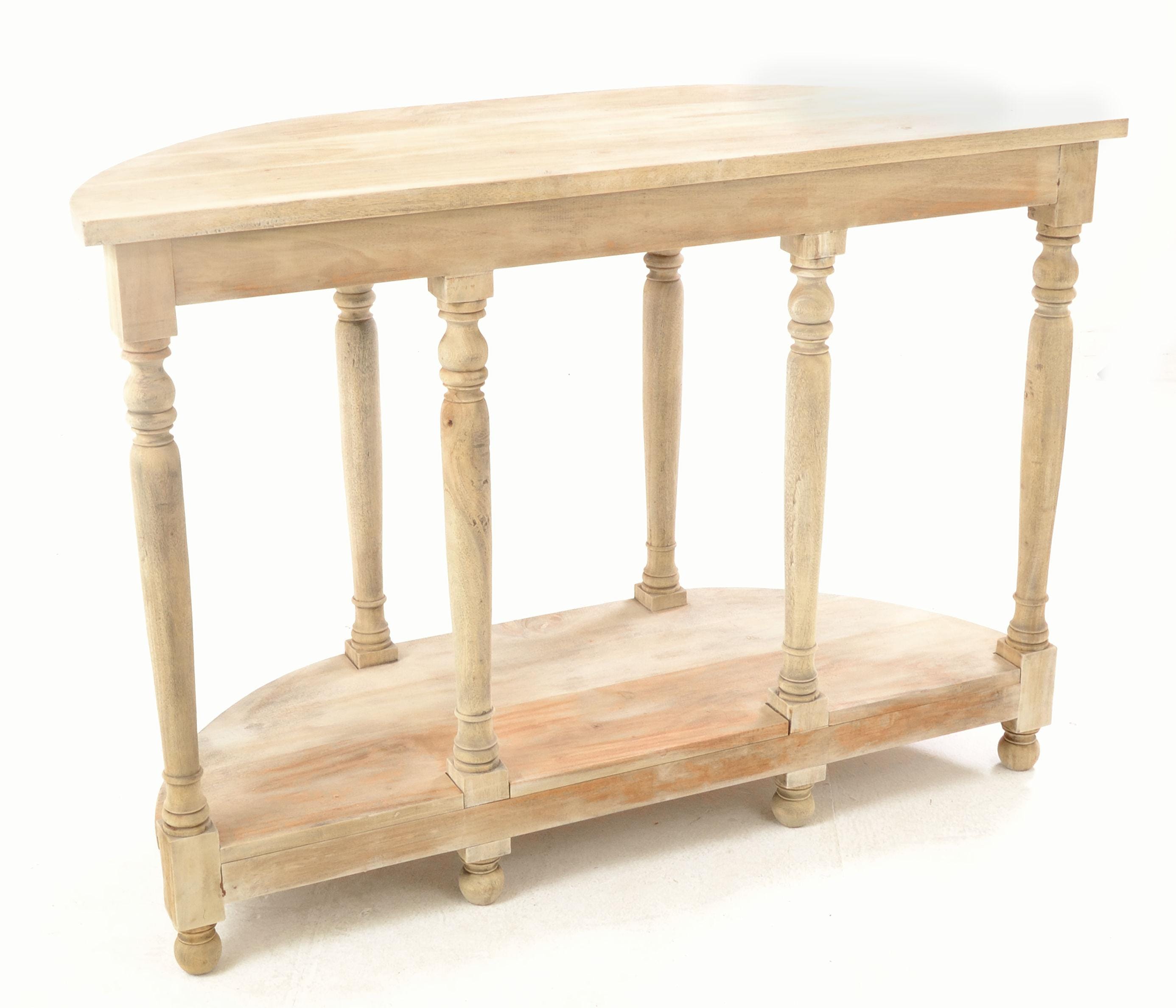 Console Table Demilune Small Console Table