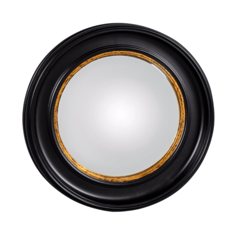 Convex Mirror Round Black Large Convex Mirror