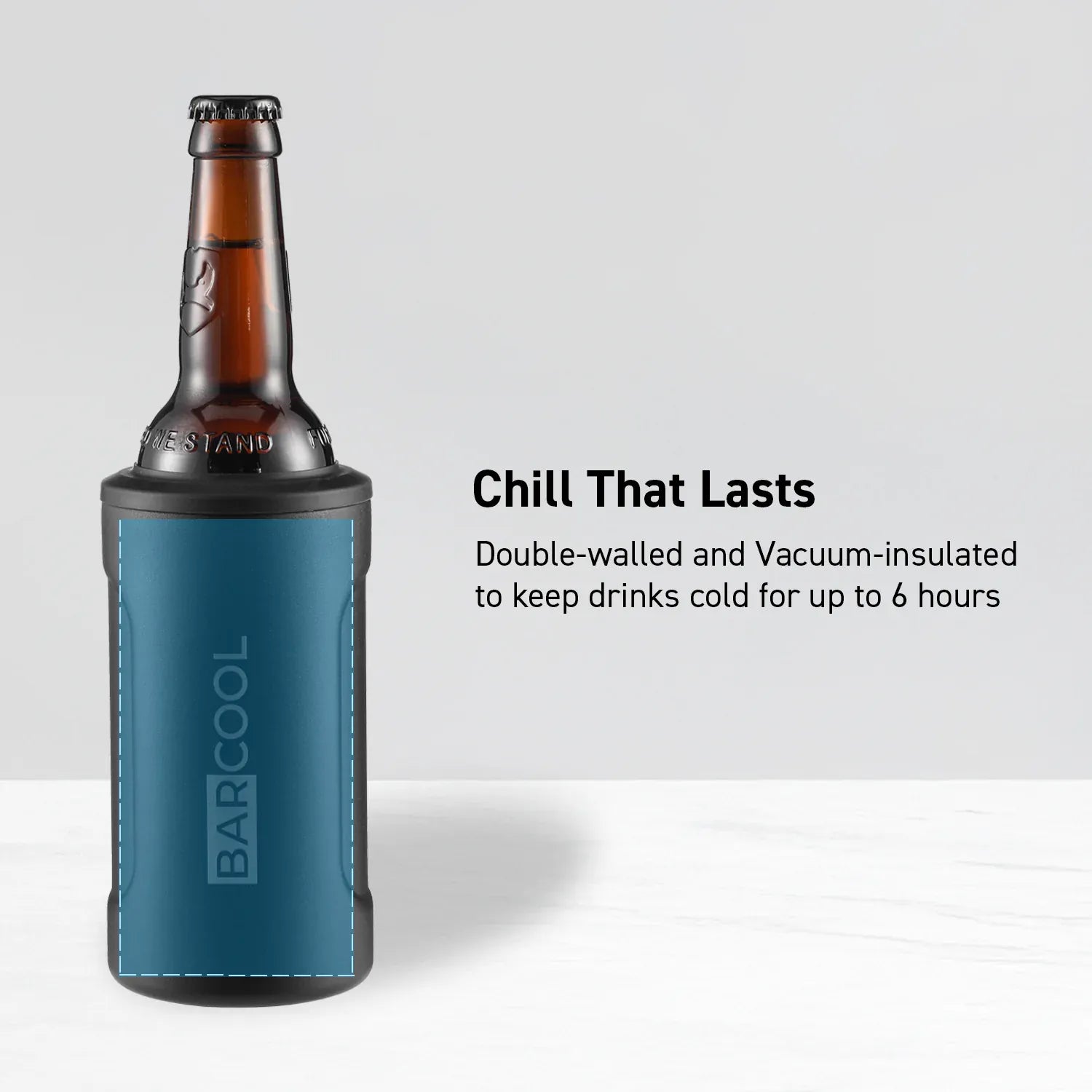 Cooler and Opener Barcool Insulated Beer Cooler and Tumbler with Opener