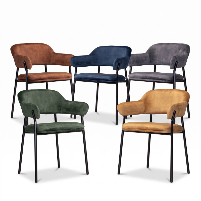 Dining Chairs Bloomsbury Velvet Dining Chair Range