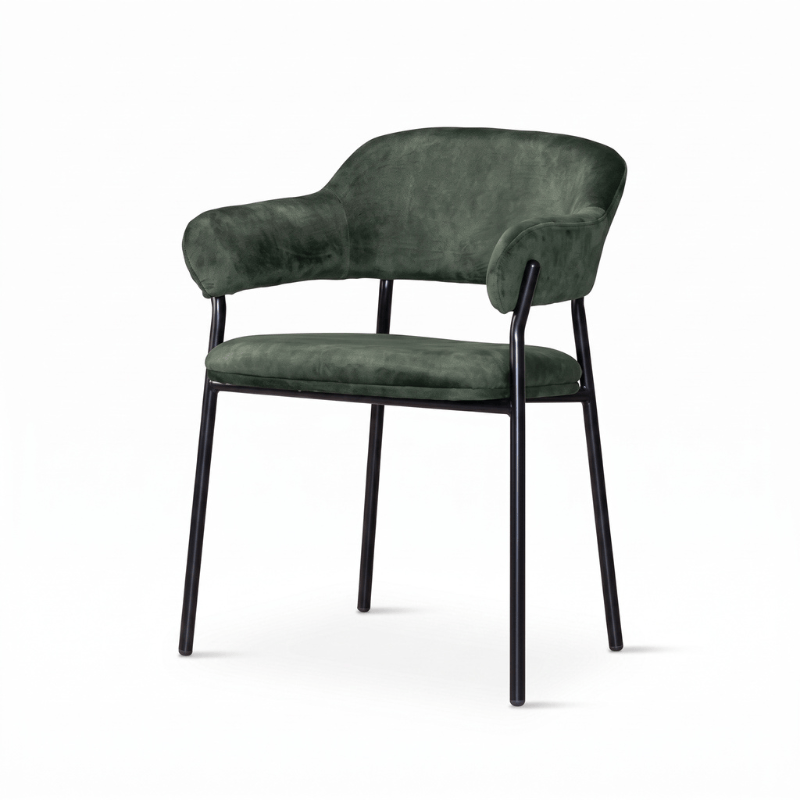 Dining Chairs Forest Green Bloomsbury Velvet Dining Chair Range