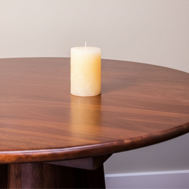 Dining Table Rakhi Wooden Round Dining Table