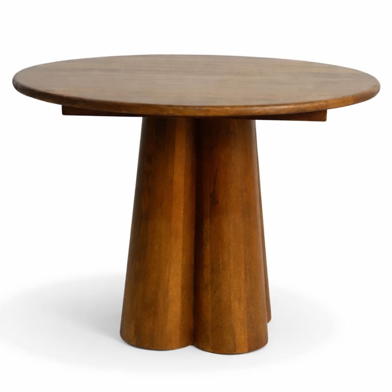 Dining Table Rakhi Wooden Round Dining Table