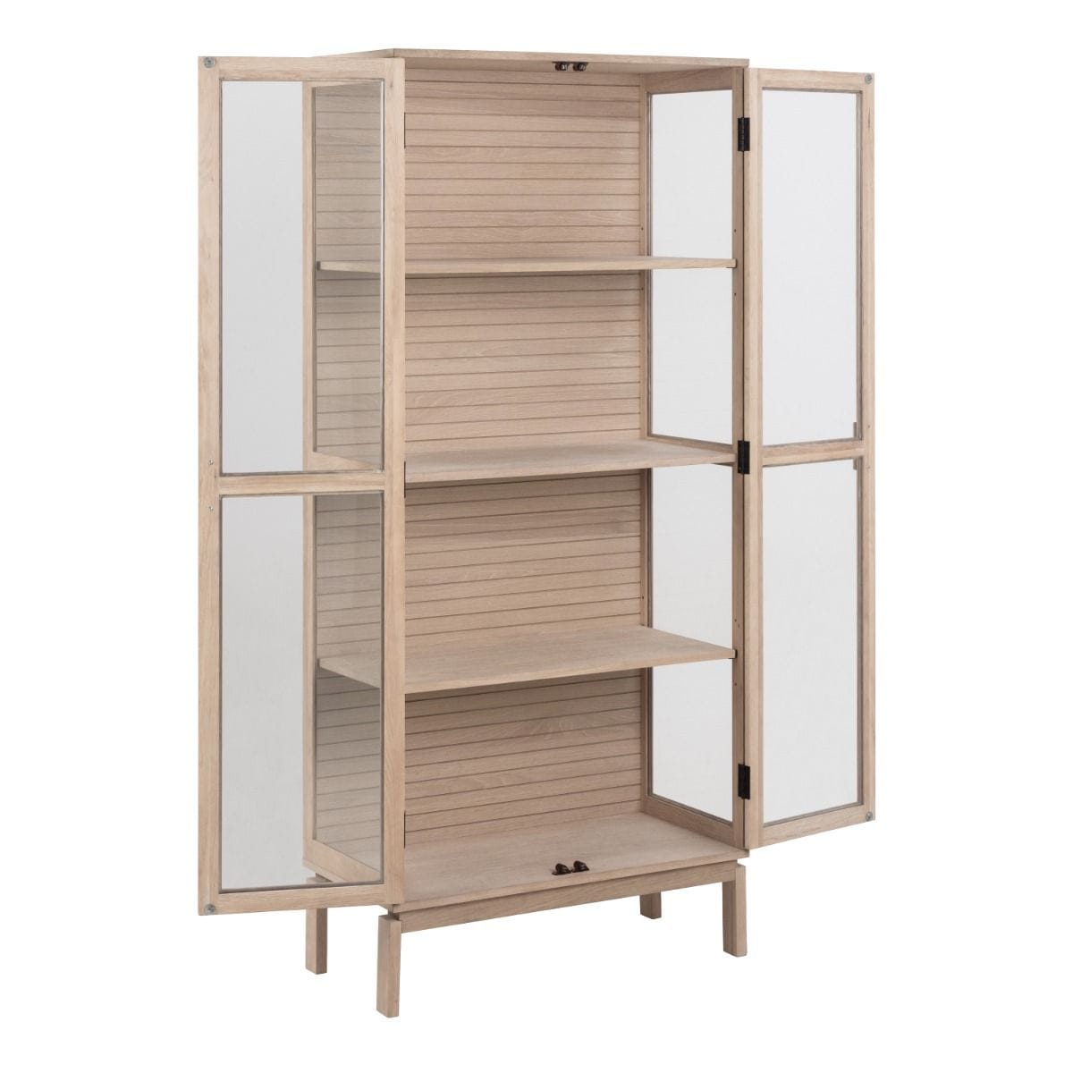 Display Cabinet Linley Display Cabinet in White Oak