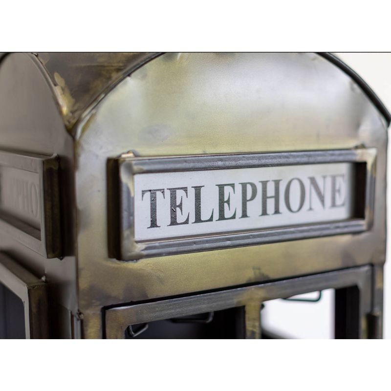 Drinks Cabinet Heritage Green Telephone Box Drinks Cabinet