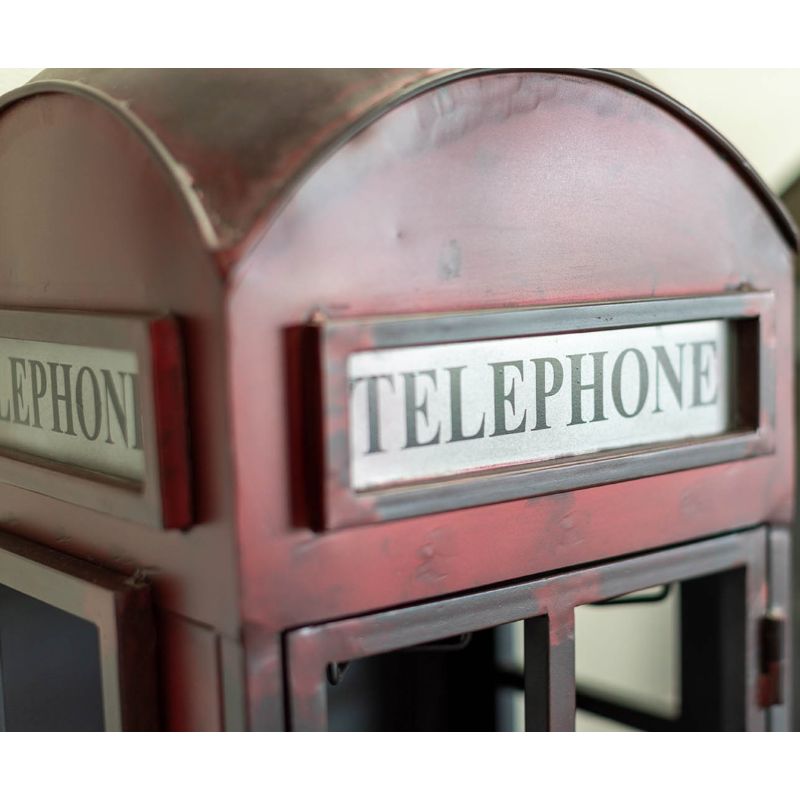 Drinks Cabinet Heritage Red Telephone Box Drinks Cabinet