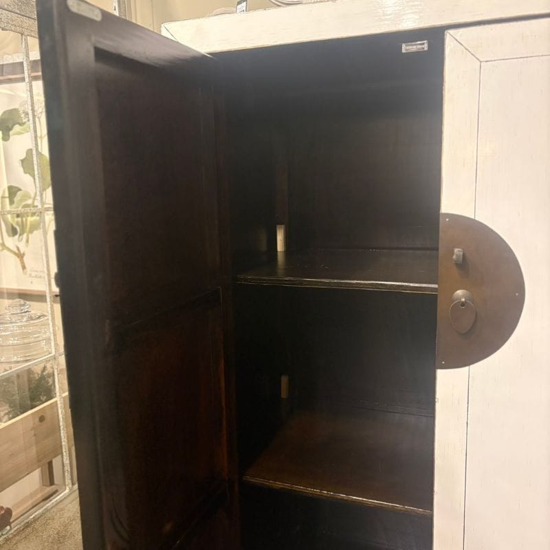 Drinks Cabinet Kyoto White Pine Tall Drinks Cabinet