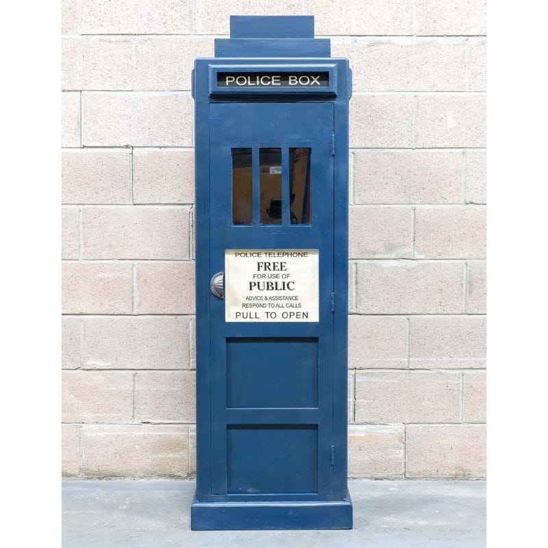 Drinks Cabinet Midnight Blue Police Box Drinks Cabinet