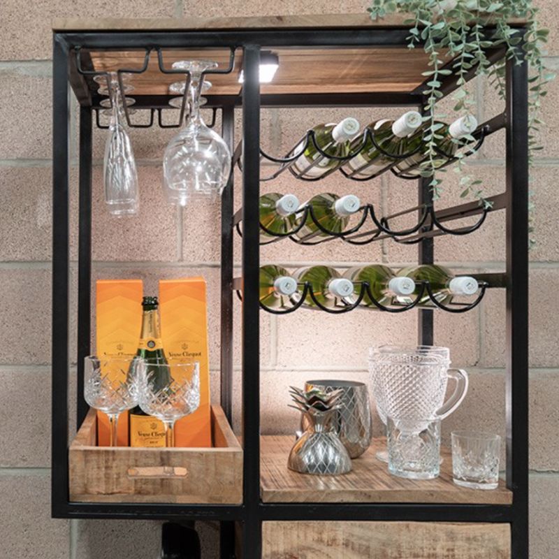 Drinks Cabinet Vintage Scooter Bar Display Cabinet