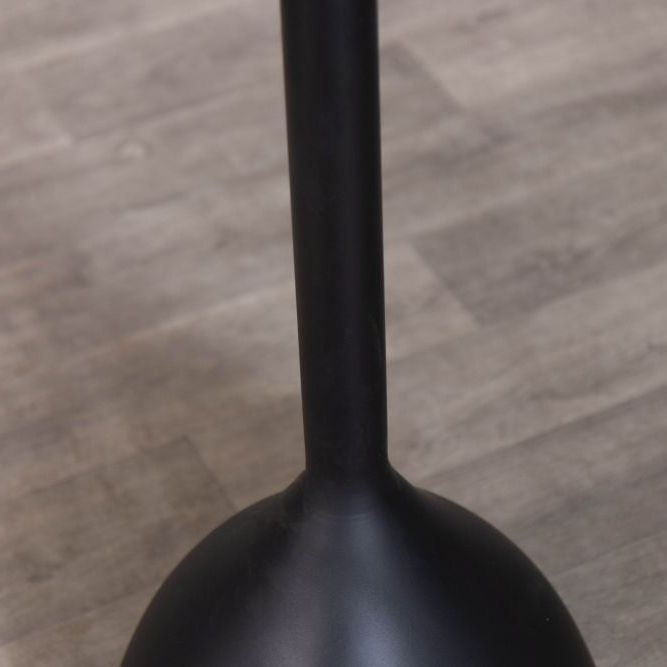 Eton Breakfast Bar Table With Grey Travertine Top