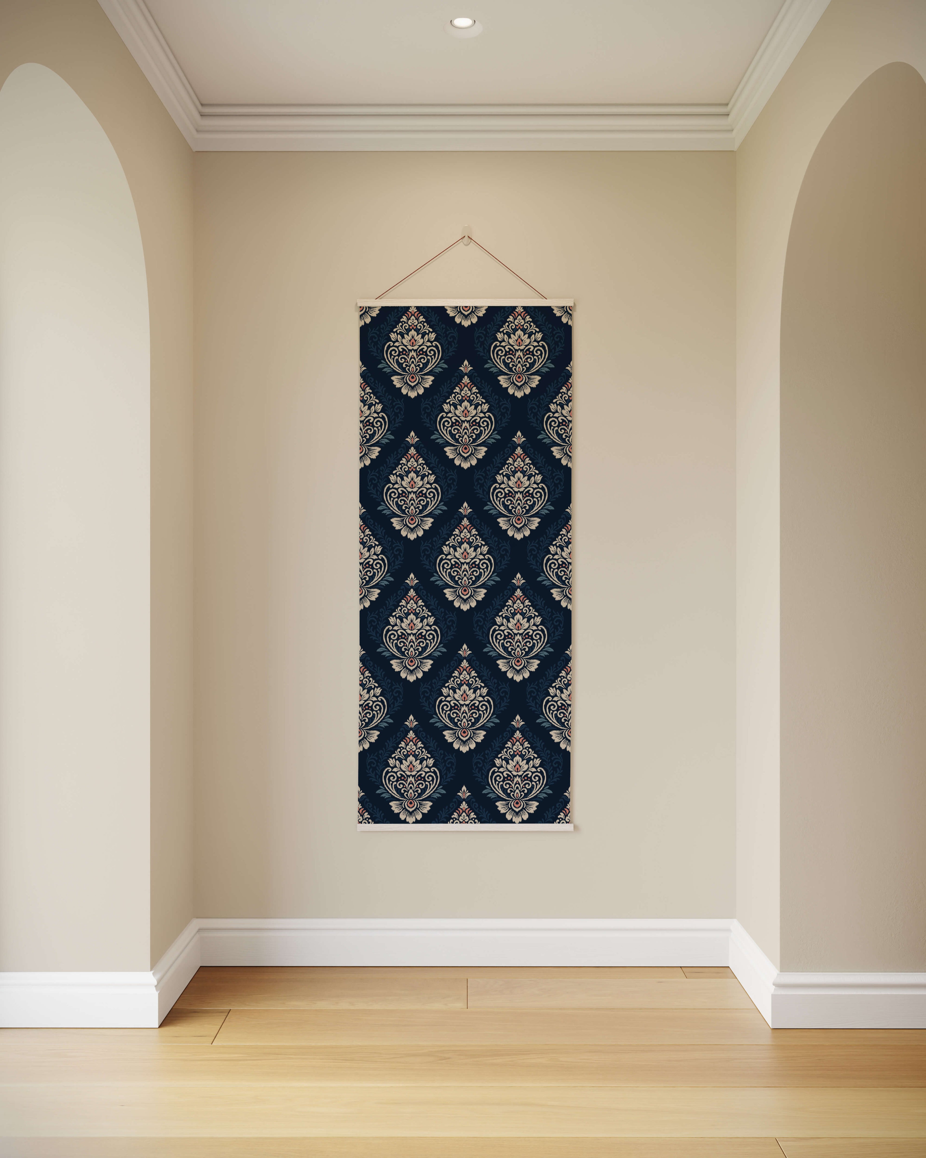 Damask Medallion Tapestry