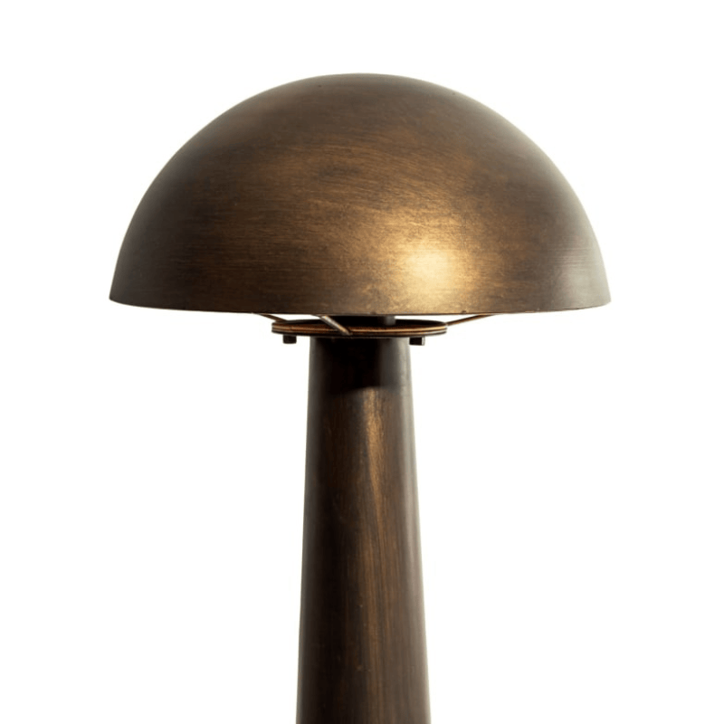 Floor Lamp Antique Bronze Large Mushroom Floor Lamp