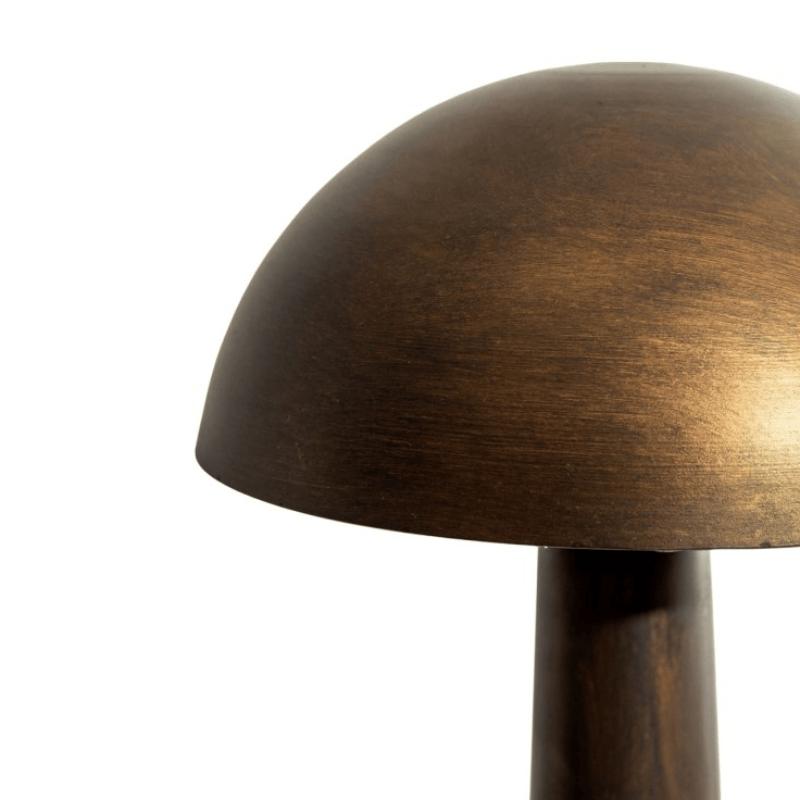 Floor Lamp Antique Bronze Medium Mushroom Floor Lamp