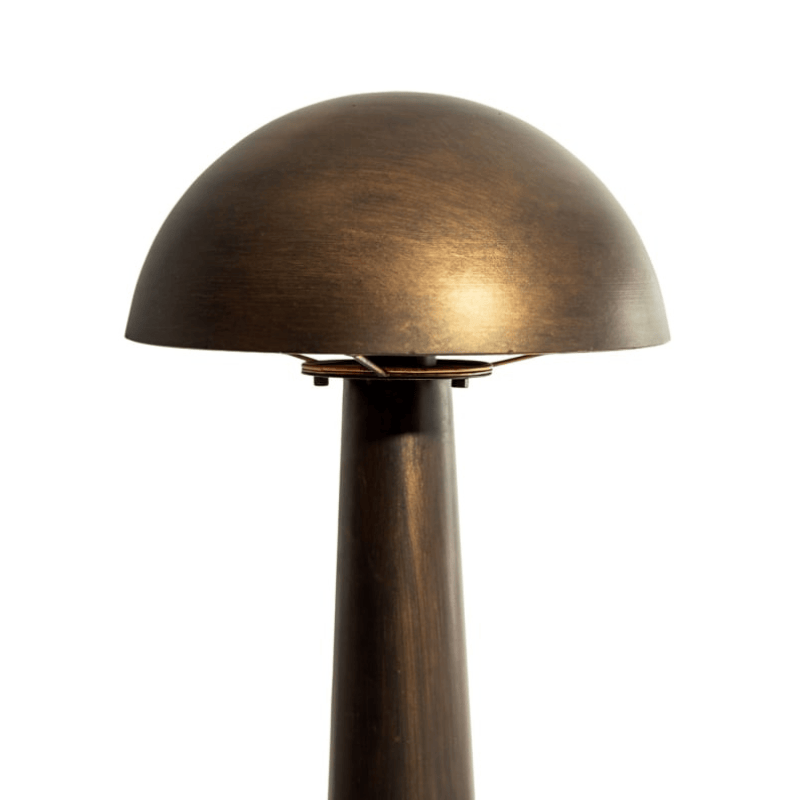 Floor Lamp Antique Bronze Medium Mushroom Floor Lamp