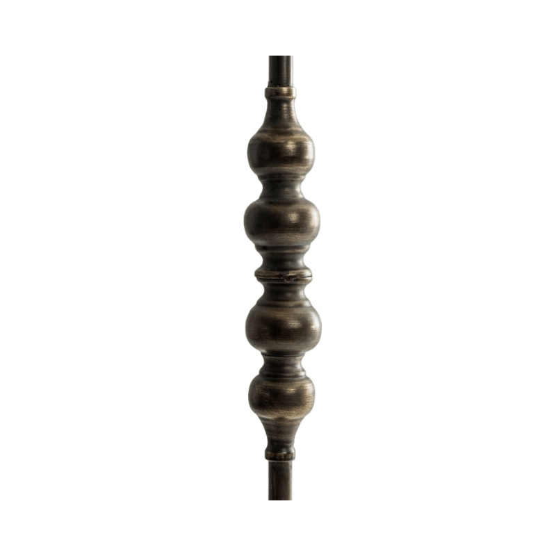 Floor Lamp Industrial Metal Franklin Floor Lamp w/ Tall Cylinder Shade