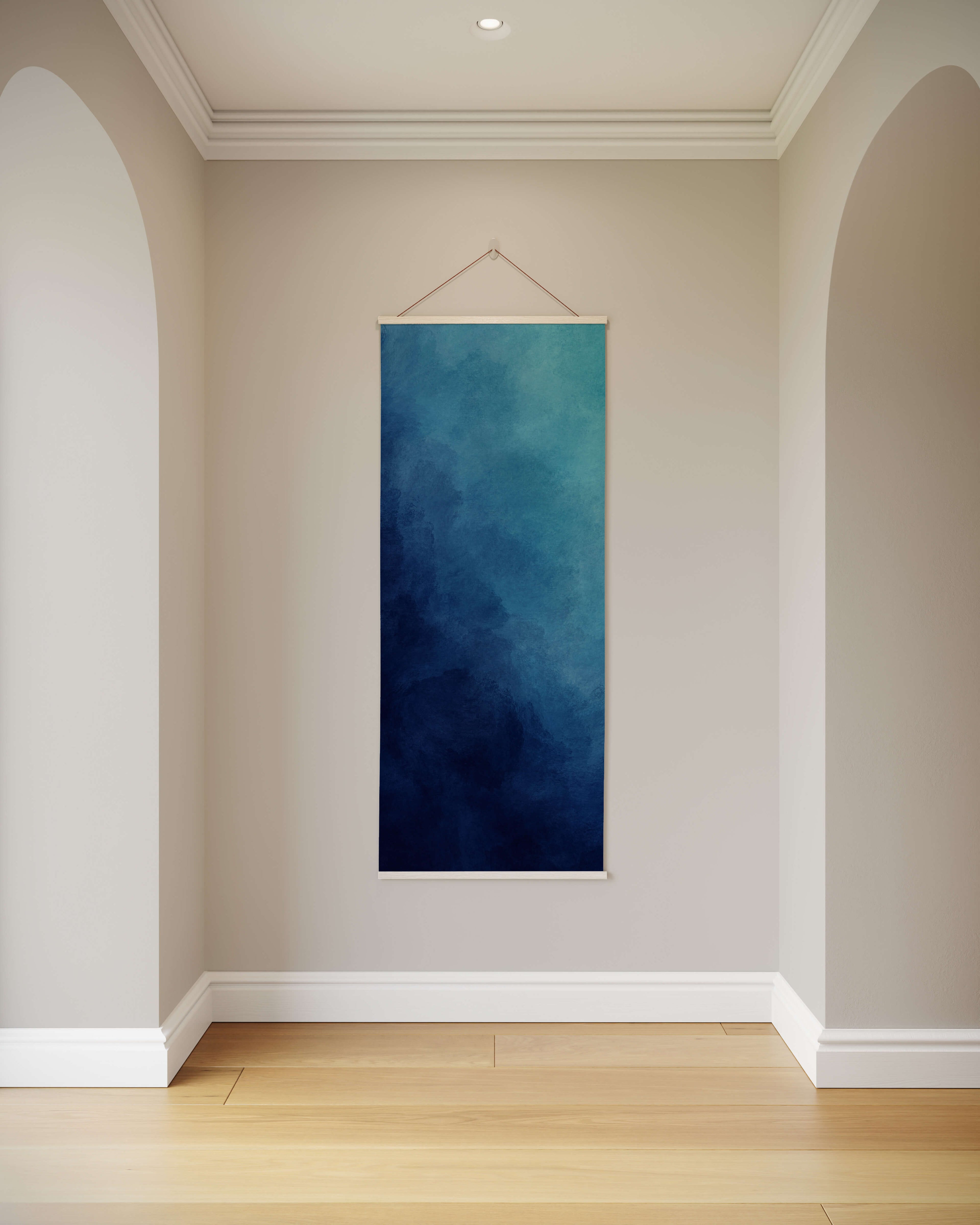 Dark Ombre Watercolour Tapestry