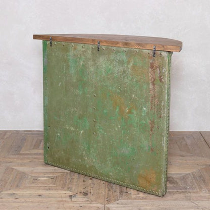 Galvanised Curved Riveted Tank Table