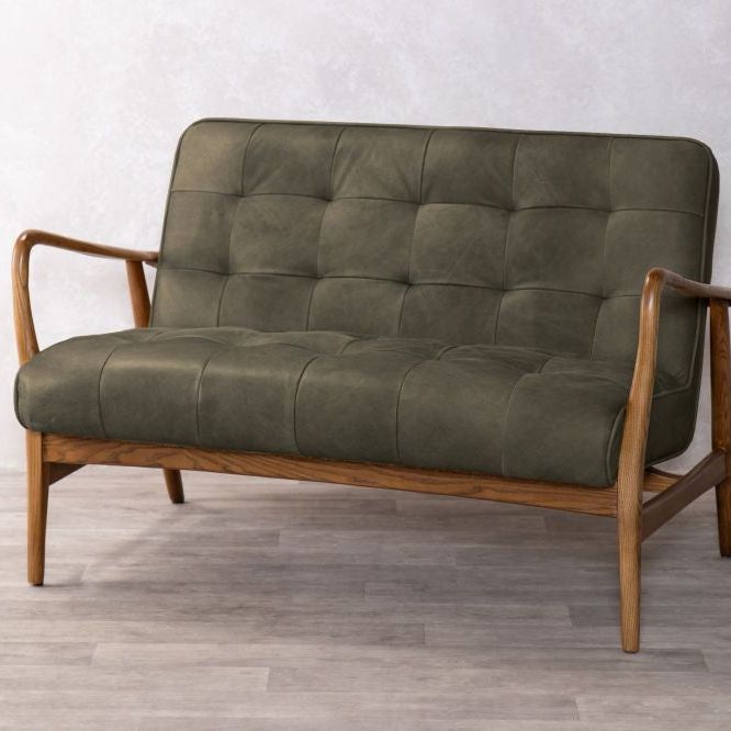 Hamilton Leather Mid-Century Seating Range