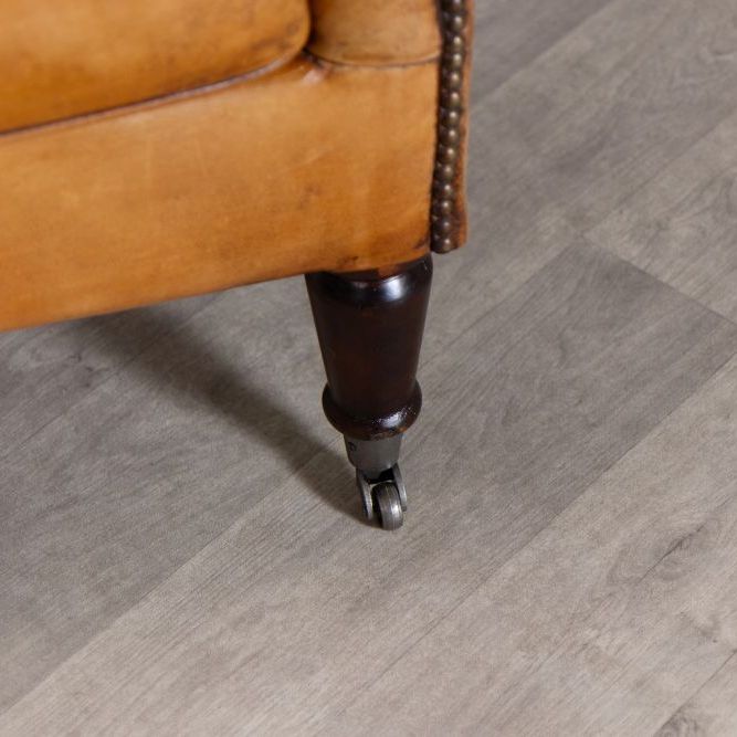 Hereford Leather Chesterfield Armchair