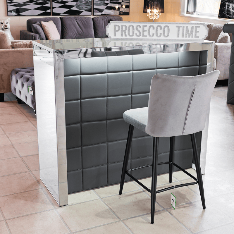 Home Bar Hollywood Grey Home Bar Cabinet