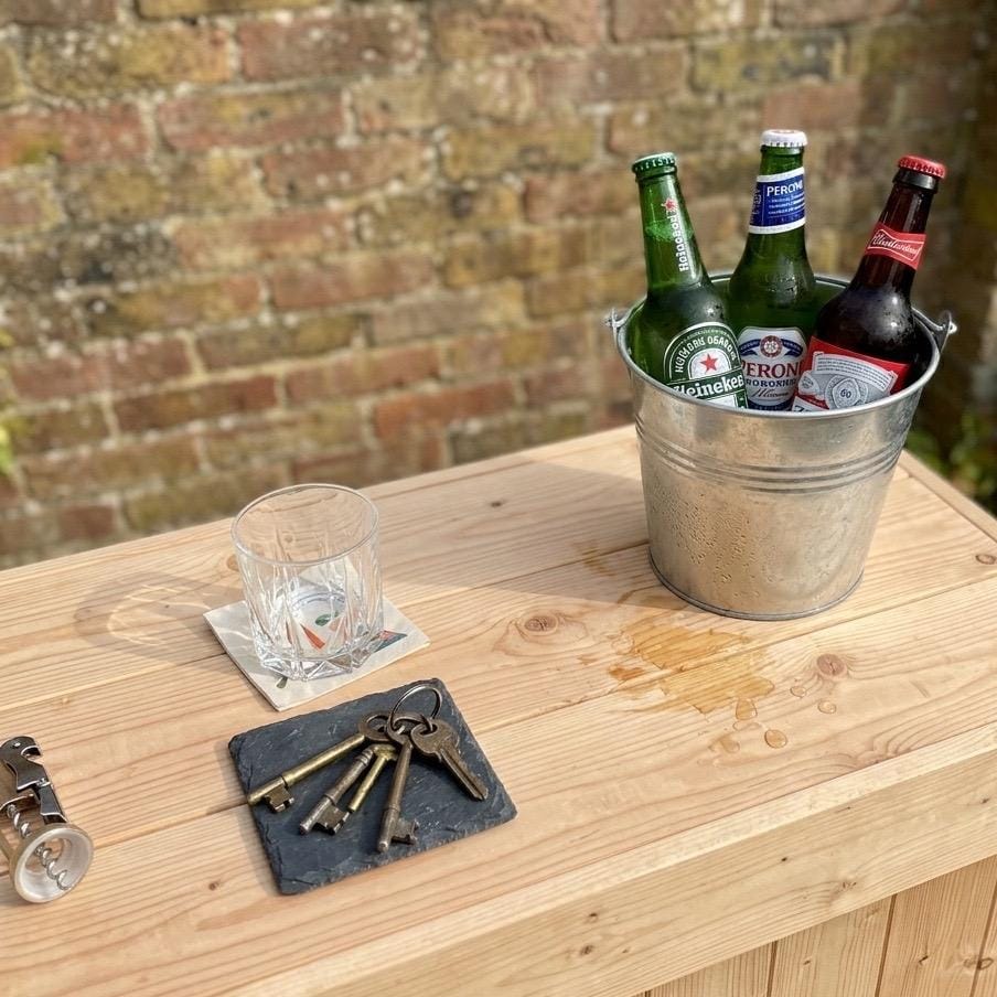 Home & Garden Bars Premium Wooden Martini Bar