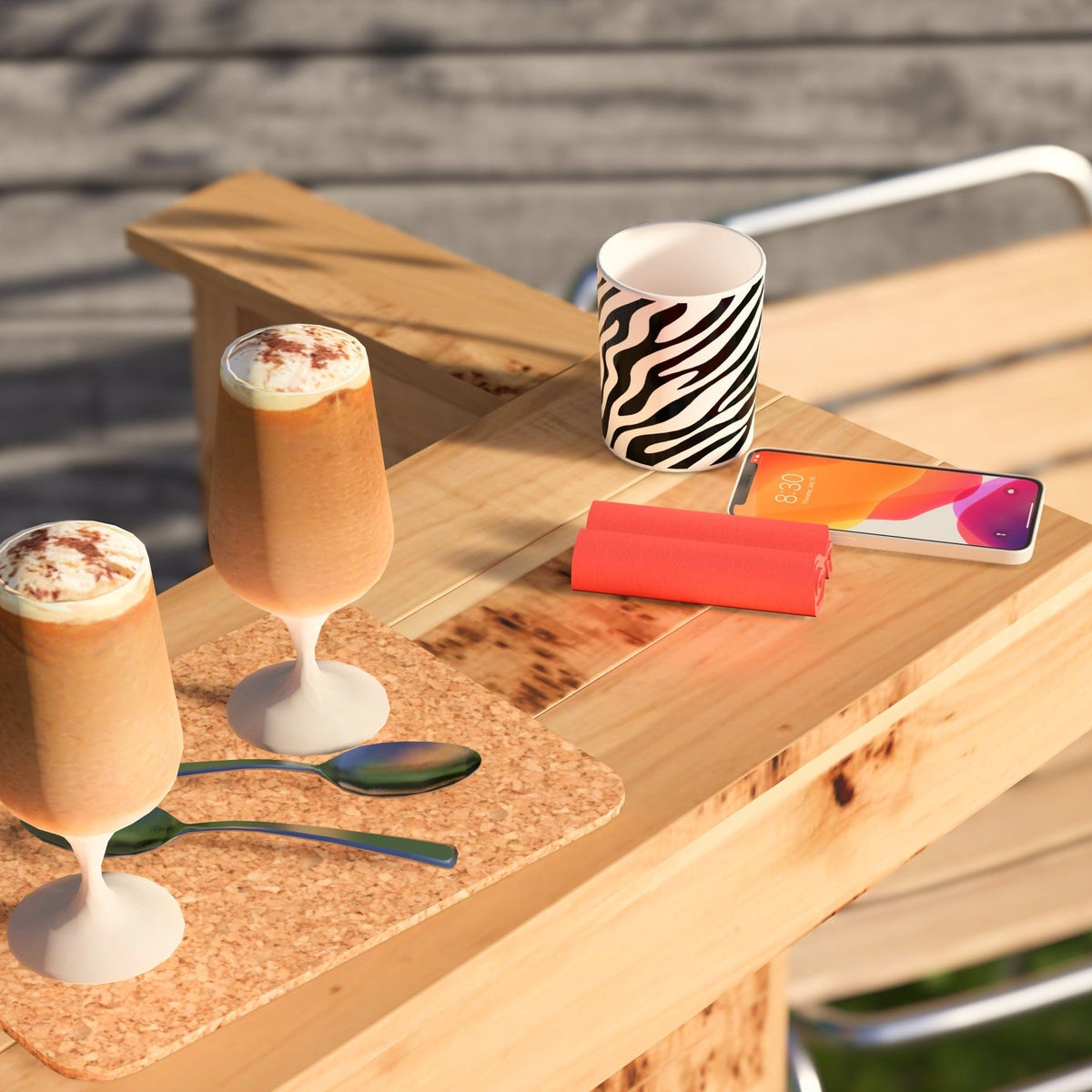 Home & Garden Bars Rustic Wooden Pallet Bar - 100cm