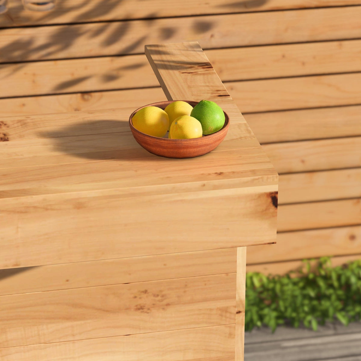 Home & Garden Bars Rustic Wooden Pallet Bar - 80cm