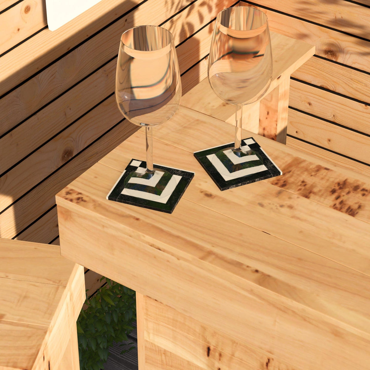 Home & Garden Bars Rustic Wooden Pallet Bar - 80cm