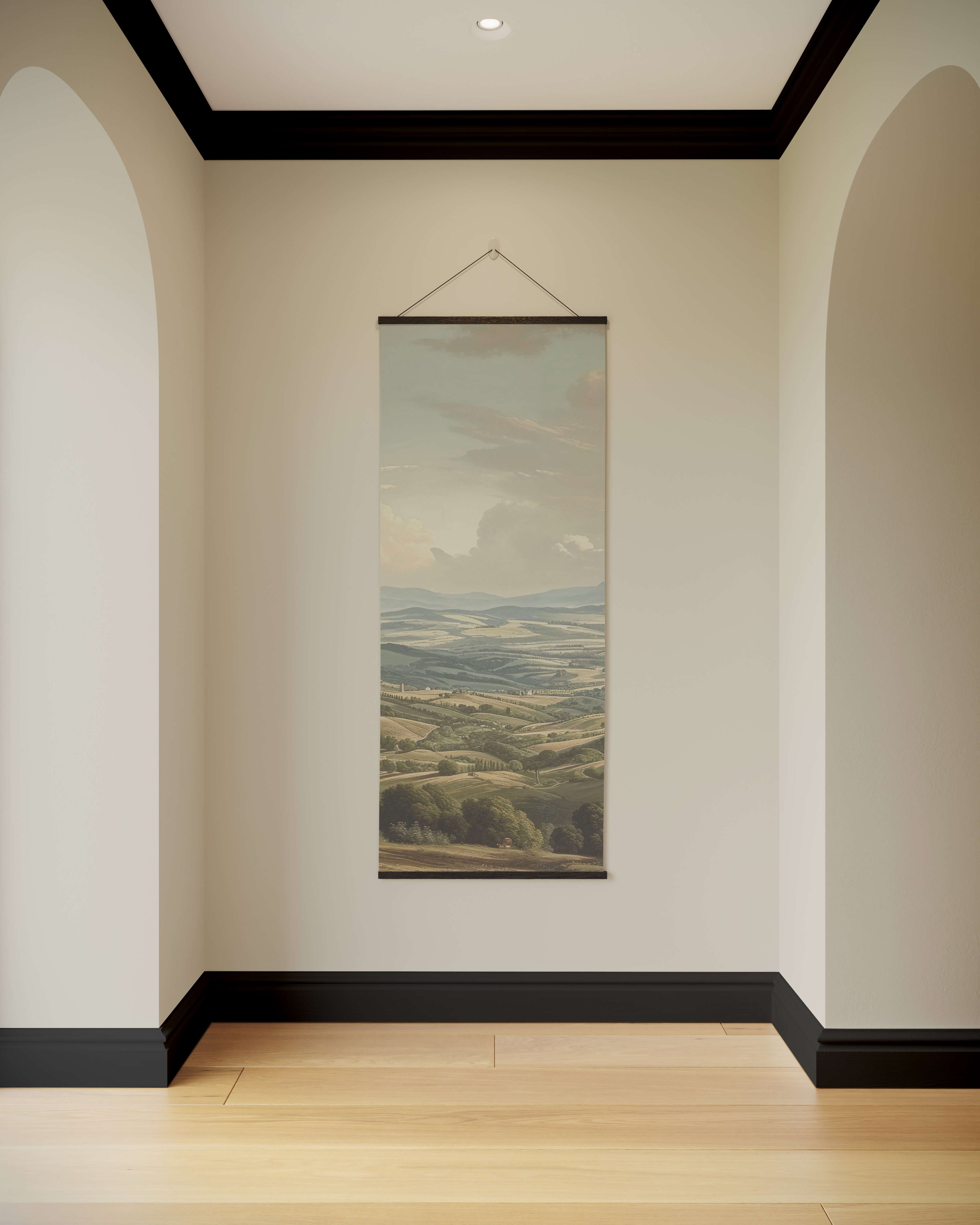 Vintage European Landscape Tapestry